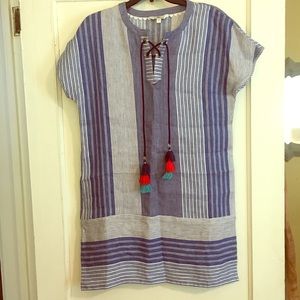 Vineyard Vines Striped Tassel Dress size 2